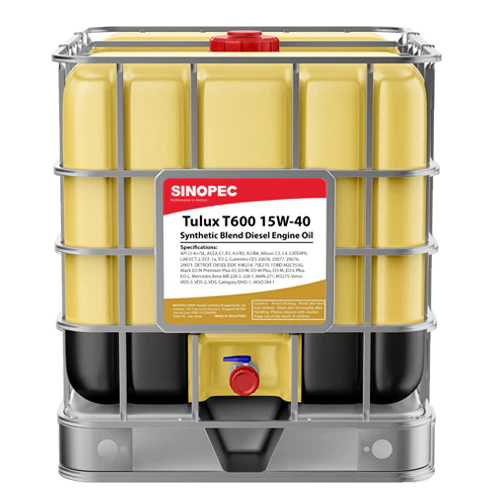 15W40 Syn Blend Heavy Duty Diesel Engine Oil - 275 Gallon Tote
