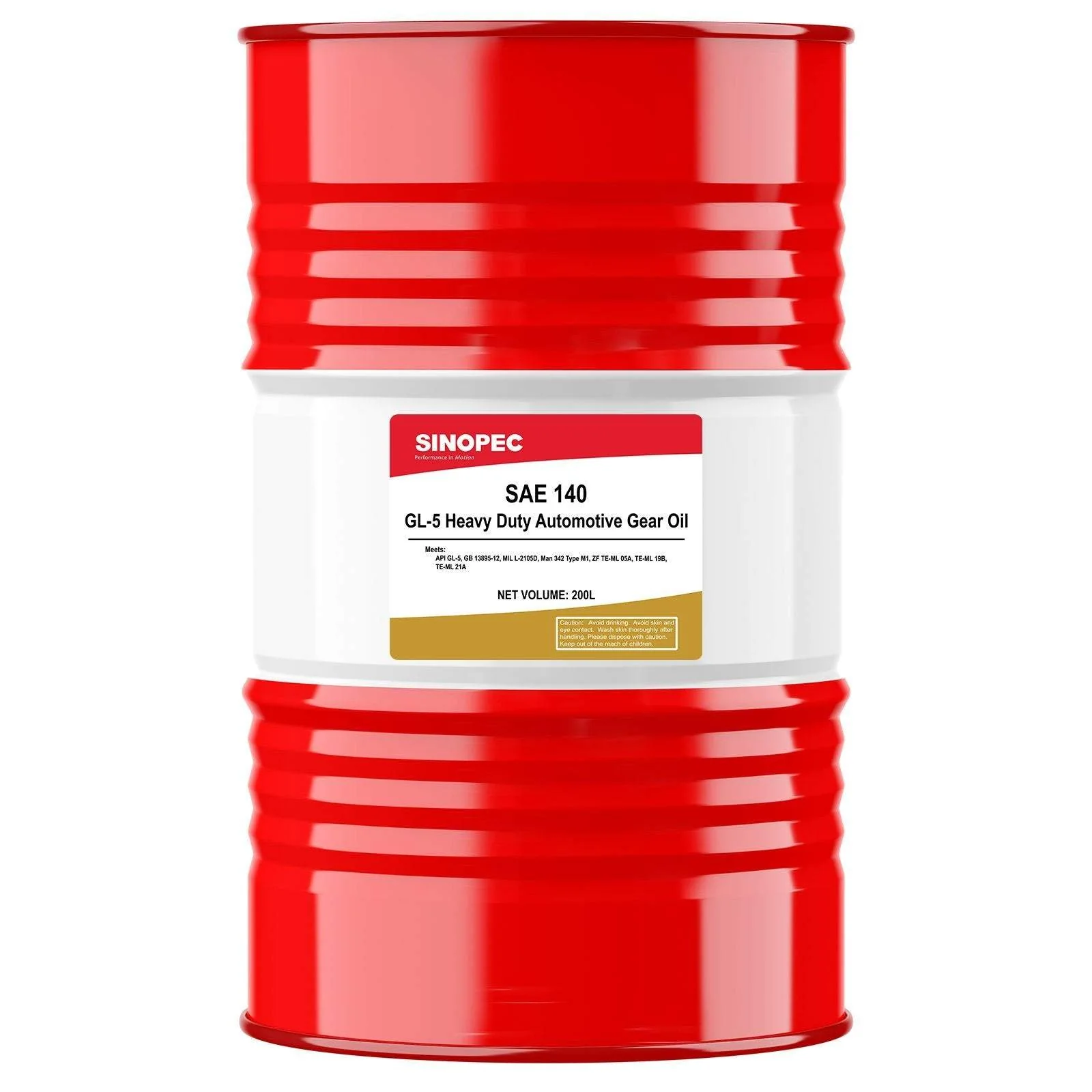 GL-5 SAE 140 Heavy Duty Automotive Gear Oil - 55 Gallon Drum